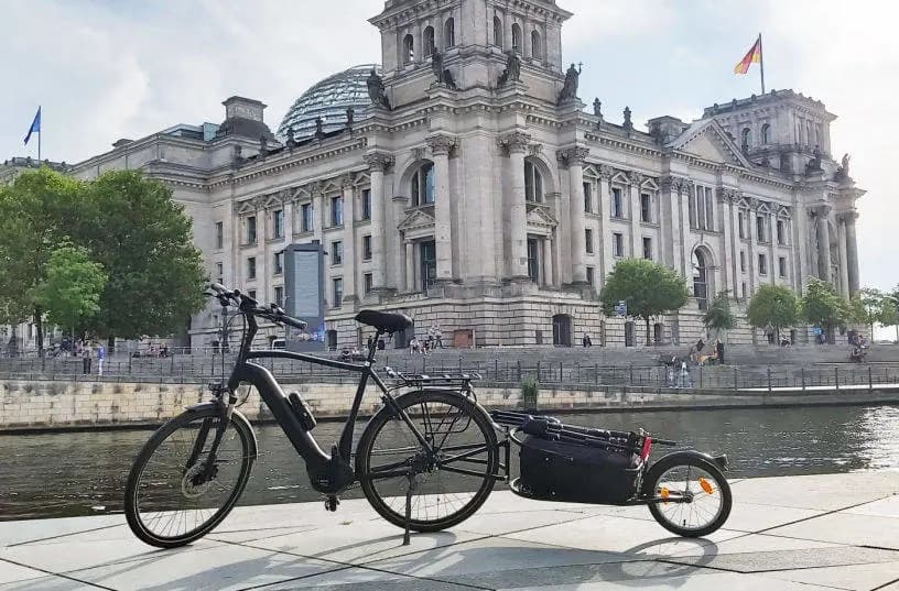 Nachhaltig arbeiten mit Fahrrad in Berlin